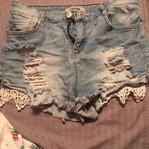 Refuge high waisted Jean shorts
